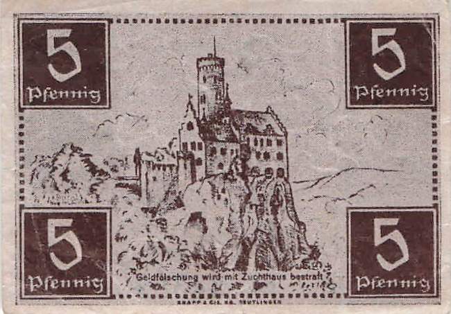 r.214a B 5 Pfennig 1947